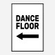 Dance Floor Arrow Left