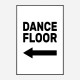 Dance Floor Arrow Left