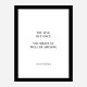 Coco Chanel You Live But Once Quote Art Print