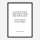 Coco Chanel Success Quote Art Print