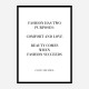 Coco Chanel Fashion has two purposes Quote Art Print