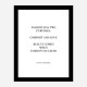 Coco Chanel Fashion has two purposes Quote Art Print