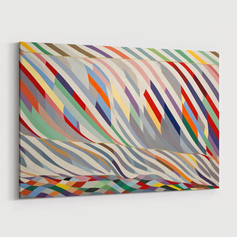 Wave Of Color 2 Abstract Art Print