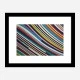Lines Of Color Abstract Art Print
