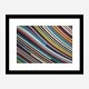Lines Of Color Abstract Art Print