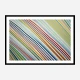 Lines Of Color 4 Abstract Art Print