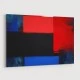 Red Black & Blue Rothko Style Abstract Art Print