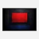 Red Black & Blue Rothko Style 2 Abstract Art Print
