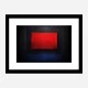 Red Black & Blue Rothko Style 2 Abstract Art Print