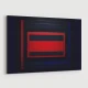 Red & Black Rothko Style Abstract Art Print