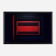 Red & Black Rothko Style Abstract Art Print