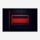 Red & Black Rothko Style Abstract Art Print