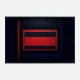 Red & Black Rothko Style Abstract Art Print
