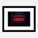 Red & Black Rothko Style Abstract Art Print
