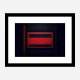 Red & Black Rothko Style Abstract Art Print