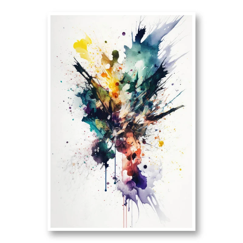 Ink Splash Abstract 34