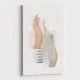 Soft Pink Blue 2 Abstract Art