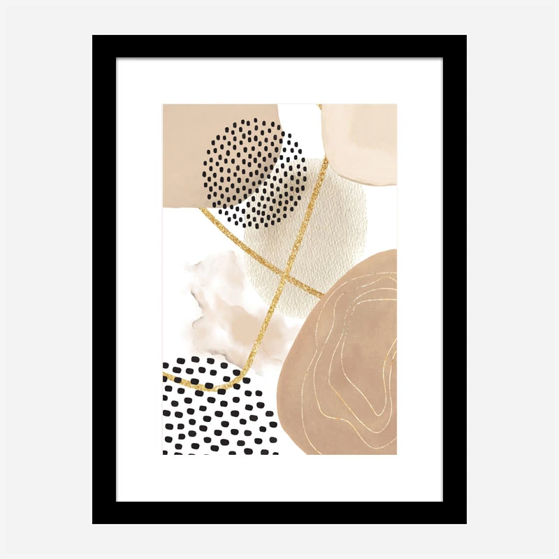 Jealous Beige 4 Abstract Art