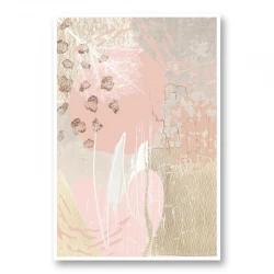 Morning Pink 2 Abstract Art