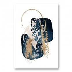 Stunning Blue 2 Abstract Art