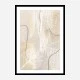 Calm Ivory Abstract Art