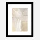 Calm Ivory 2 Abstract Art