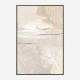 Calm Ivory 3 Abstract Art