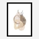 Neutral Silk Abstract Art 