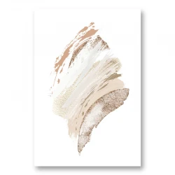 Neutral Silk 3 Abstract Art 