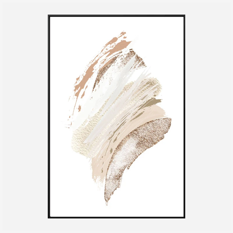 Neutral Silk 3 Abstract Art 