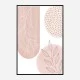 Love Pink 2 Geometric Art