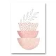 Love Pink 3 Geometric Art