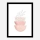 Love Pink 3 Geometric Art