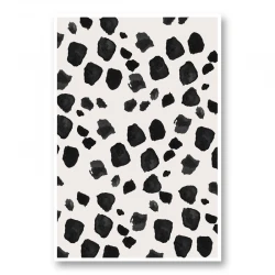 Love Black Abstract Art