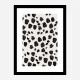 Love Black Abstract Art