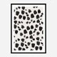 Love Black Abstract Art