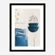 Calm Blues Abstract Art