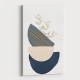 Boho Blue 2 Geometric Art