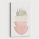 Boho Pink Geometric Art