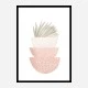Boho Pink Geometric Art