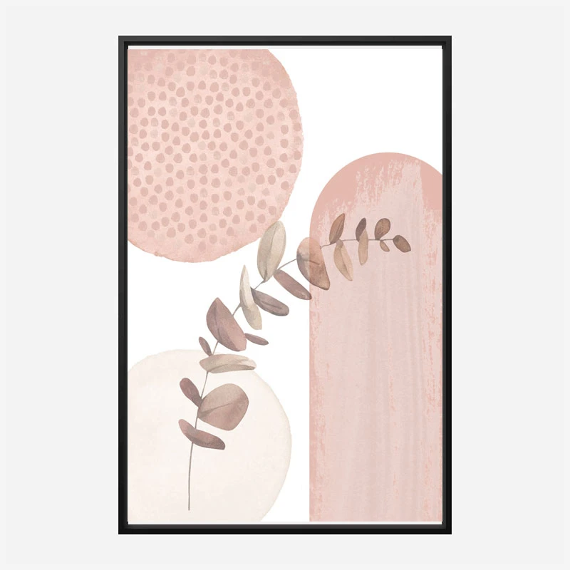 Boho Pink 3 Geometric Art