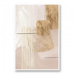 Aesthetic Gold 3 Abstract Art
