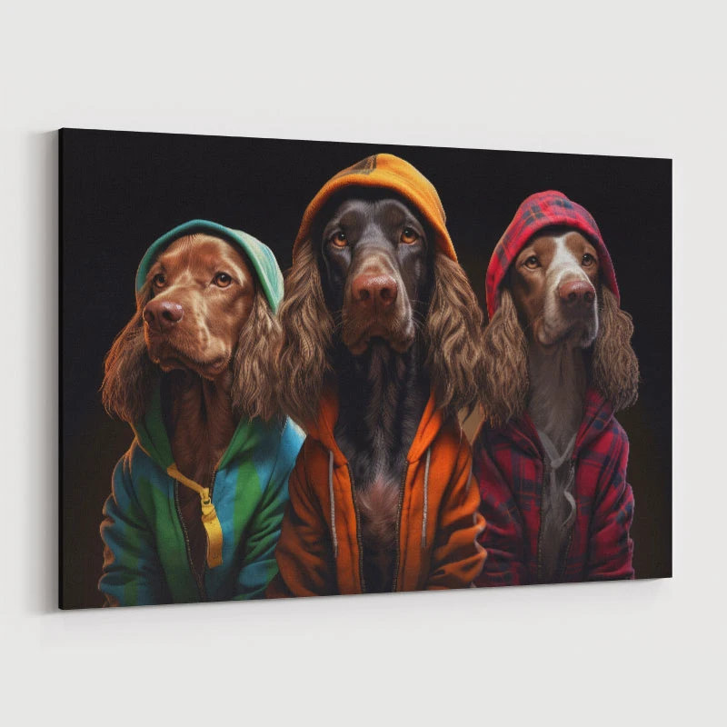 English Cocker Spaniel Gangster Dogs