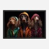 Framed Canvas 