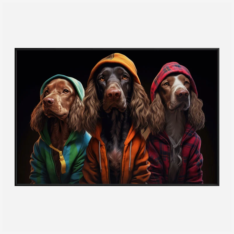 English Cocker Spaniel Gangster Dogs