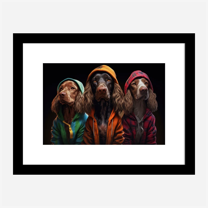 English Cocker Spaniel Gangster Dogs