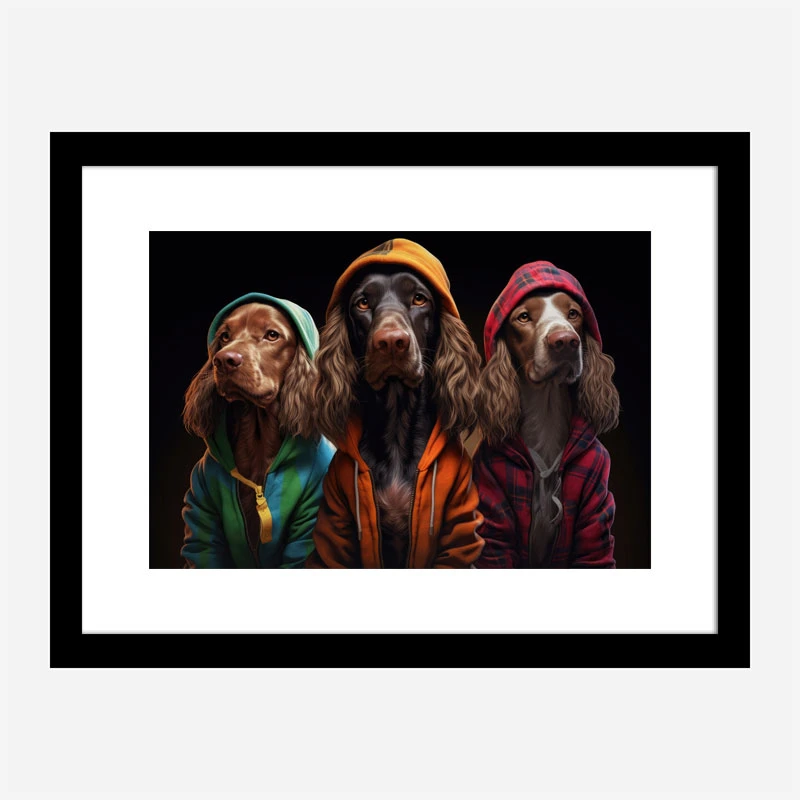 English Cocker Spaniel Gangster Dogs