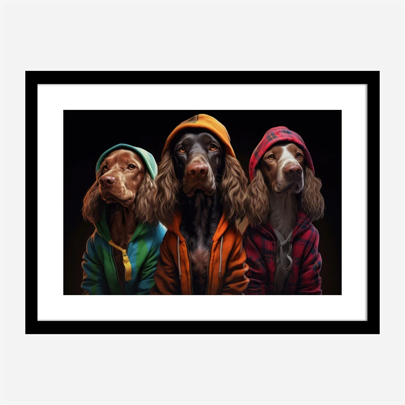 English Cocker Spaniel Gangster Dogs