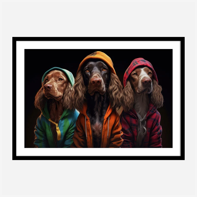 English Cocker Spaniel Gangster Dogs