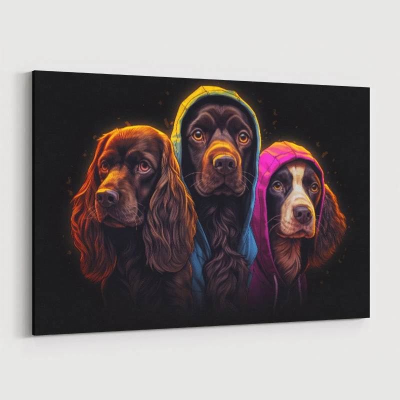 English Cocker Spaniel Gangster Dogs
